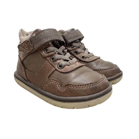 Brown High Tops - Stride Rite - 5.5C - Picture 1 of 4